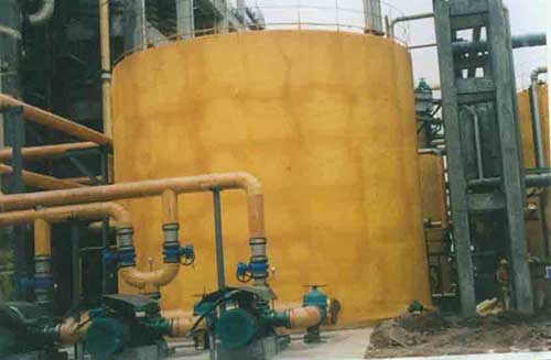 電廠凝儲水箱防腐(圖1) 電廠凝儲水箱防腐