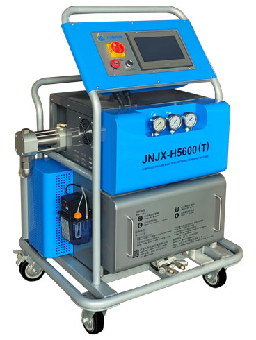 包裝泡沫是什么材料(圖1) H5600T-PLC觸摸屏包裝泡沫填充機(jī)器