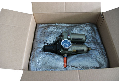 包裝泡沫是什么材料(圖2) 紙箱包裝泡沫填充案例