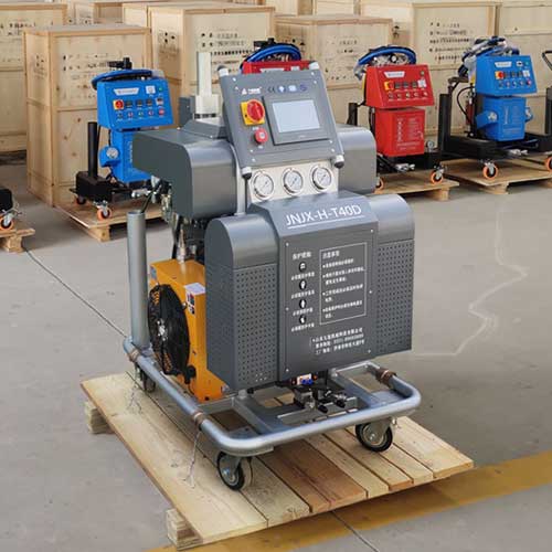 硬質(zhì)聚氨酯瓦殼(圖1) JNJX-H-T40D雙組份聚氨酯澆注機(jī)設(shè)備