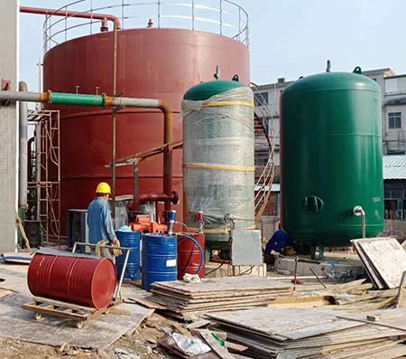 化工罐體液體儲罐聚脲防水涂料(圖2) 化工罐體液體儲罐聚脲施工